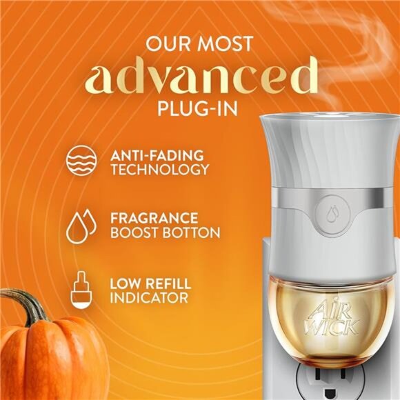 Scented Oils 5ct, air freshener, Harvest Pumpkin & Spice - Picture 7 of 8